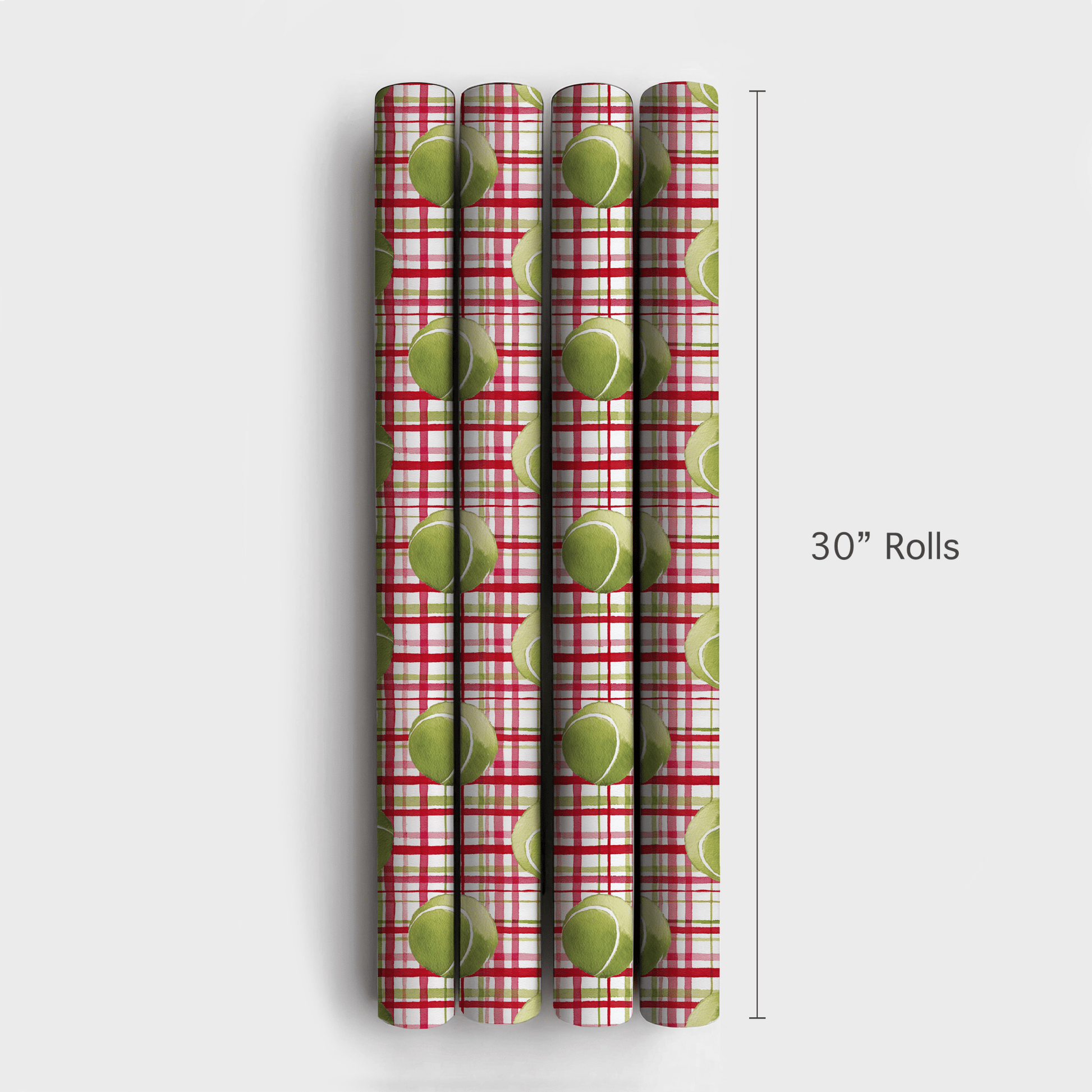 Tennis Plaid - Wrapping Paper - Aspen & Arlo