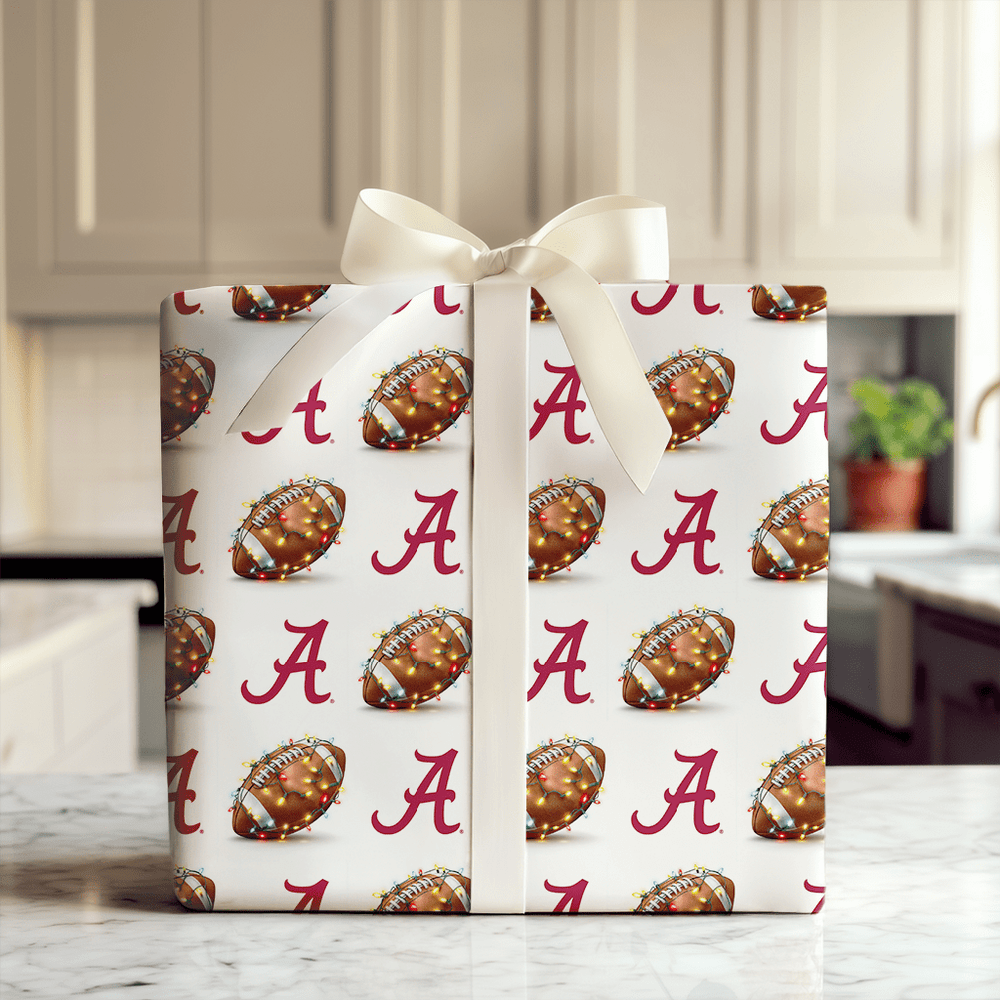 Touchdown Glow Tide - Wrapping Paper - Aspen & Arlo