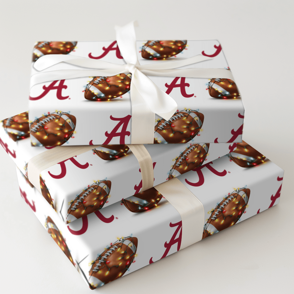 Touchdown Glow Tide - Wrapping Paper - Aspen & Arlo