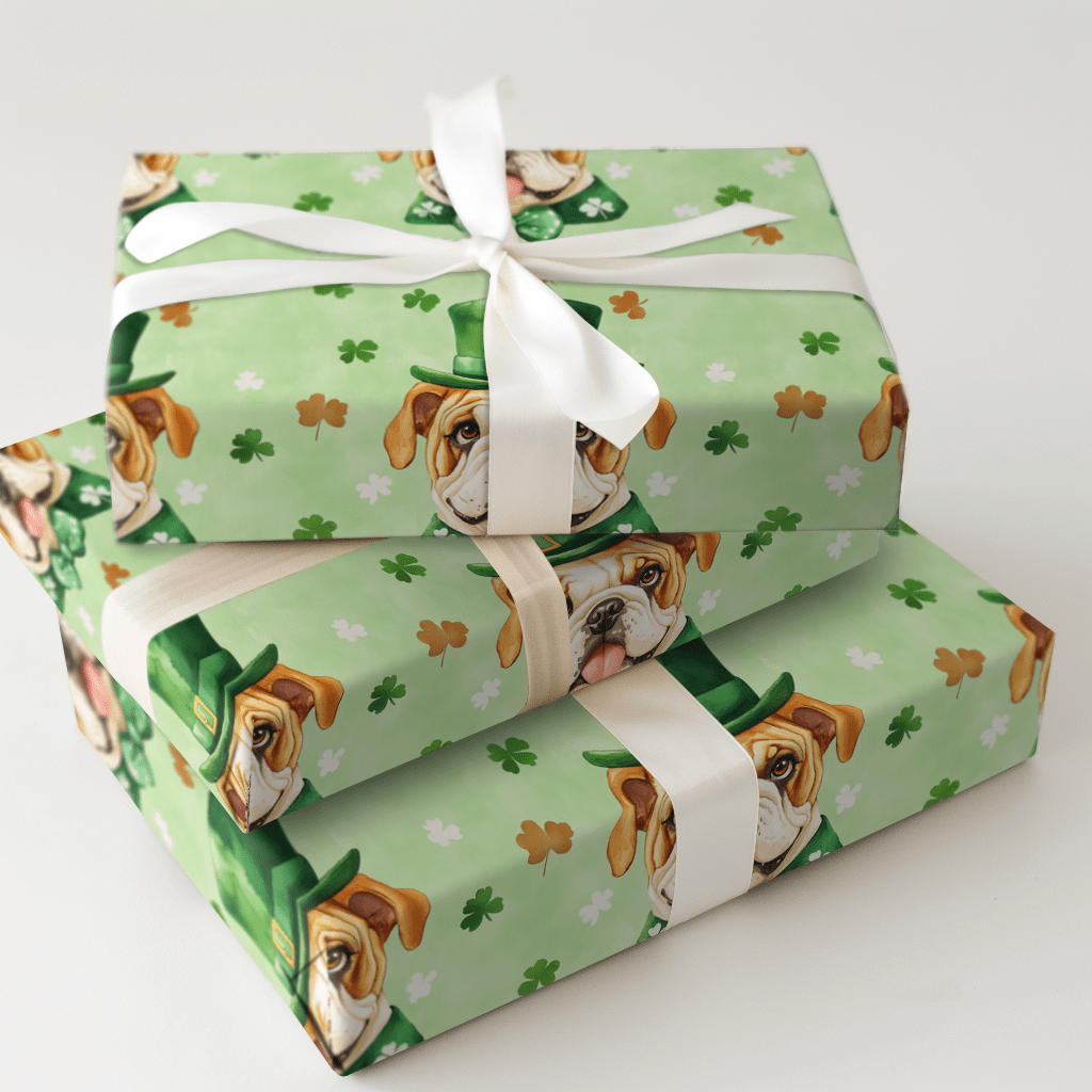 Luck of the Dogs - Wrapping Paper - Aspen & Arlo