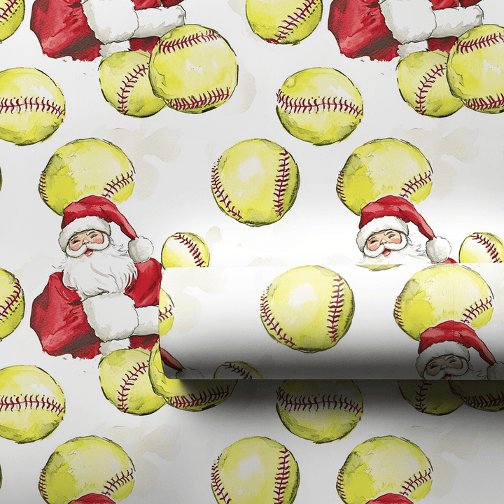 Santa Diamond - Wrapping Paper - Aspen & Arlo