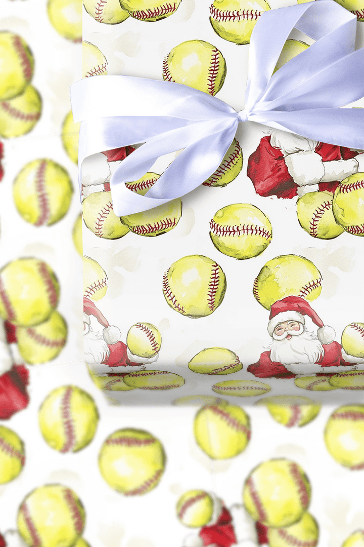 Santa Diamond - Wrapping Paper - Aspen & Arlo