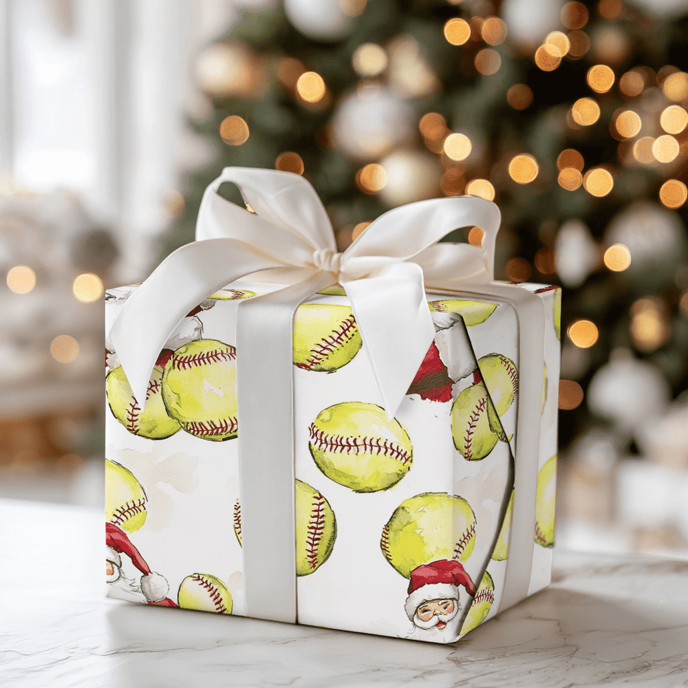 Santa Diamond - Wrapping Paper - Aspen & Arlo