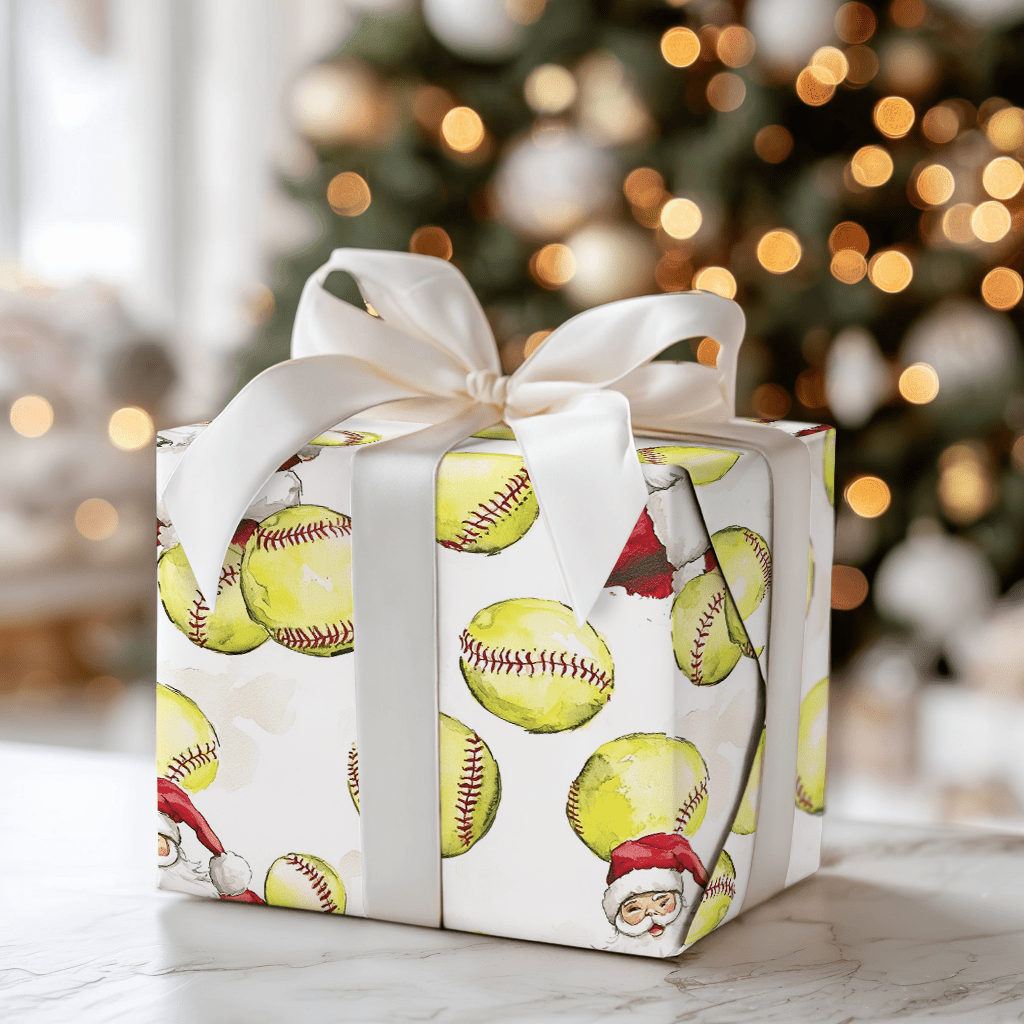 Santa Diamond - Wrapping Paper - Aspen & Arlo