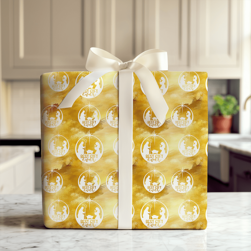 Golden Gift - Wrapping Paper - Aspen & Arlo