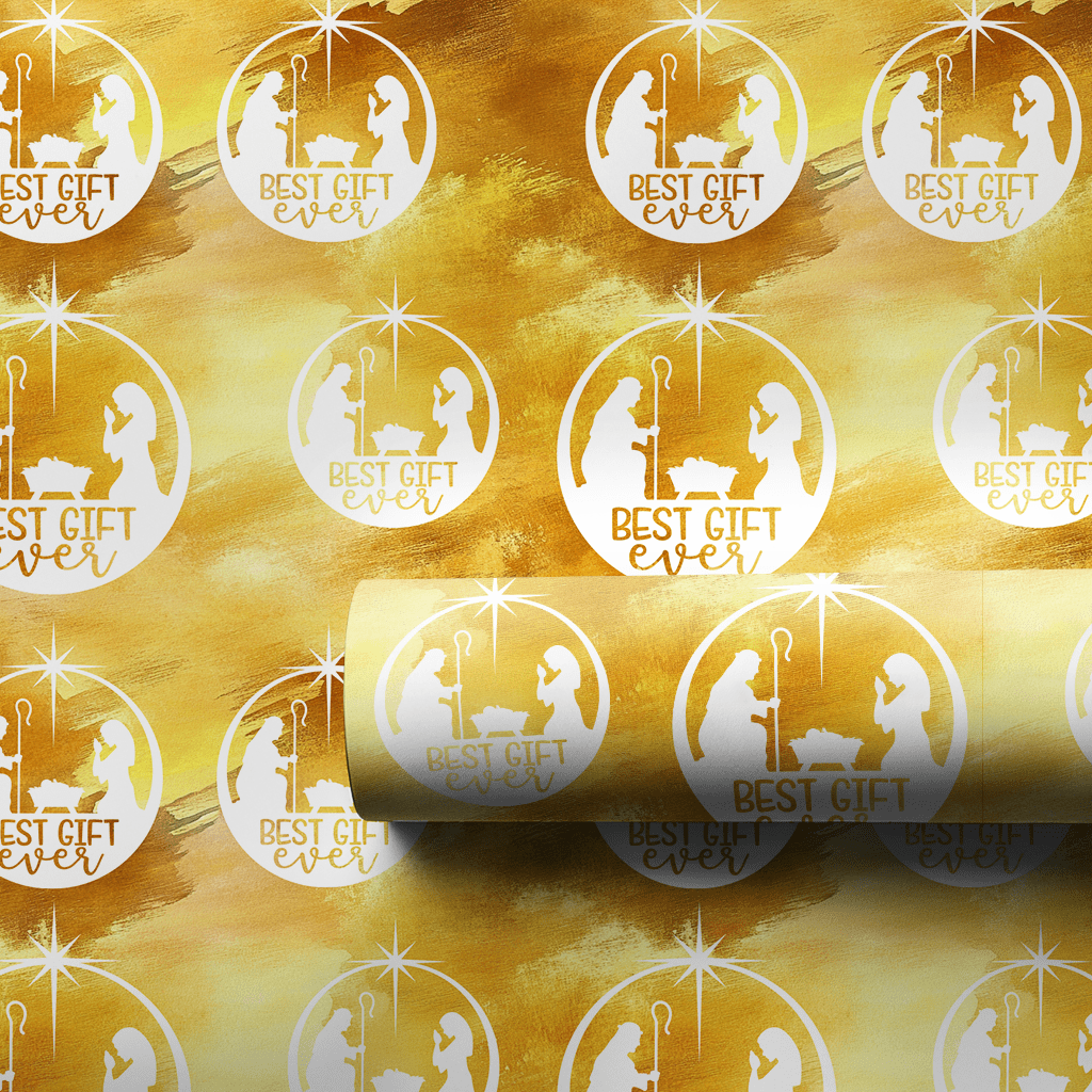 Golden Gift - Wrapping Paper - Aspen & Arlo