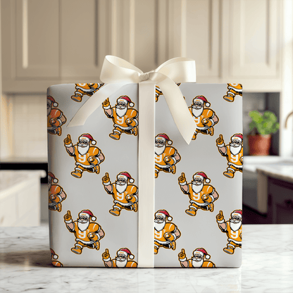Vol Jolly End Zone - Wrapping Paper - Aspen & Arlo