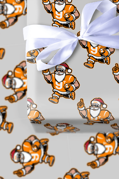 Vol Jolly End Zone - Wrapping Paper - Aspen & Arlo