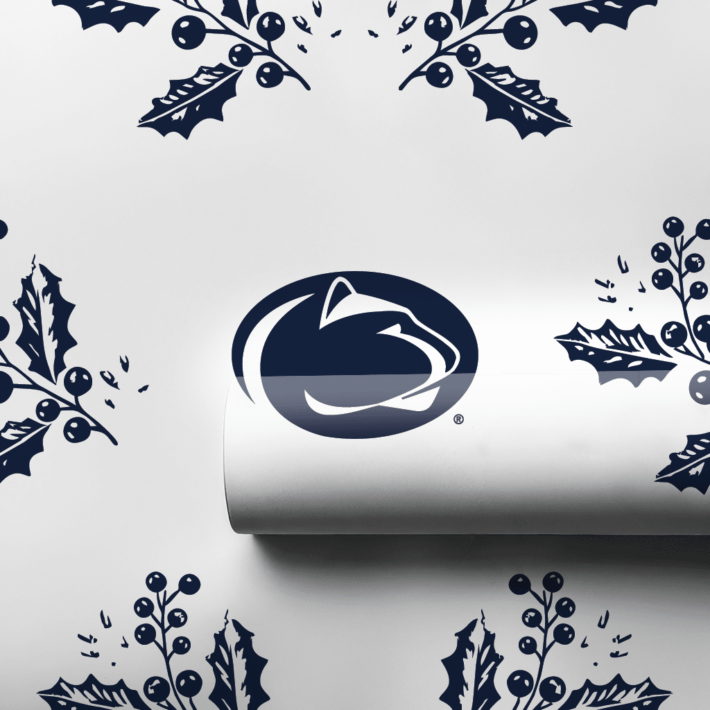 Penn State Holly - Wrapping Paper - Aspen & Arlo