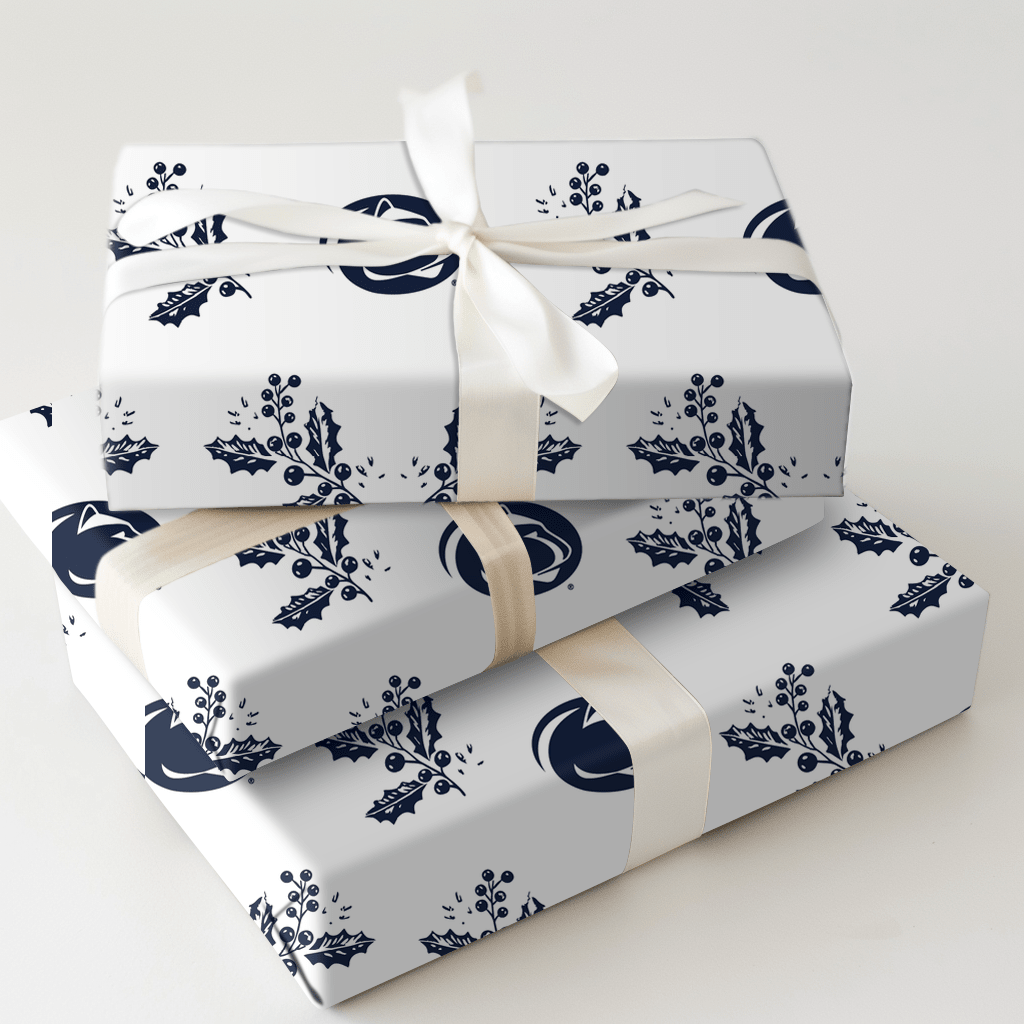 Penn State Holly - Wrapping Paper - Aspen & Arlo