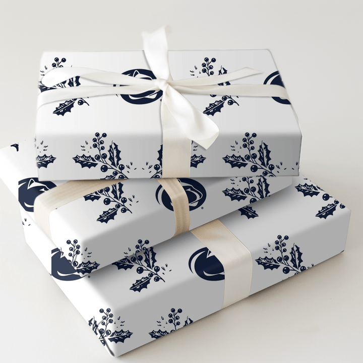 Penn State Holly - Wrapping Paper - Aspen & Arlo
