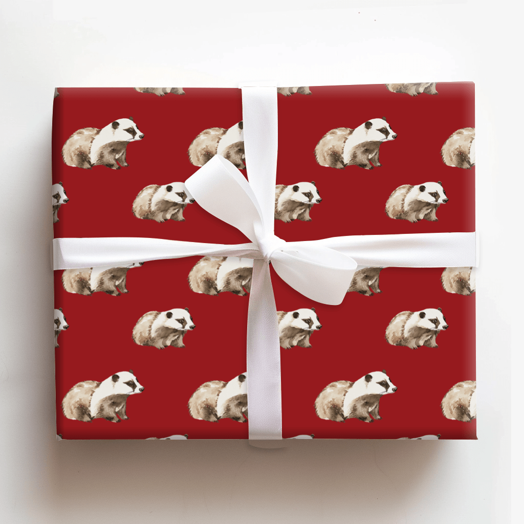 Dig It in Red - Wrapping Paper - Aspen & Arlo