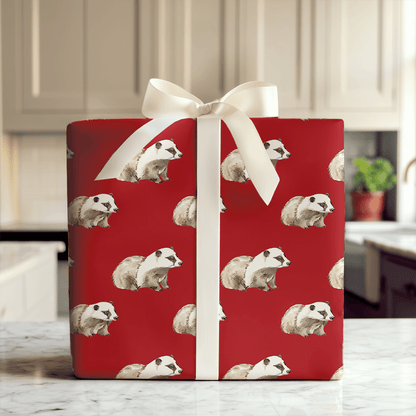 Dig It in Red - Wrapping Paper - Aspen & Arlo