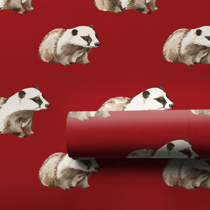 Dig It in Red - Wrapping Paper - Aspen & Arlo
