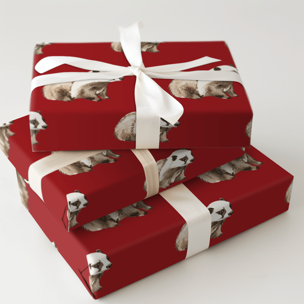 Dig It in Red - Wrapping Paper - Aspen & Arlo