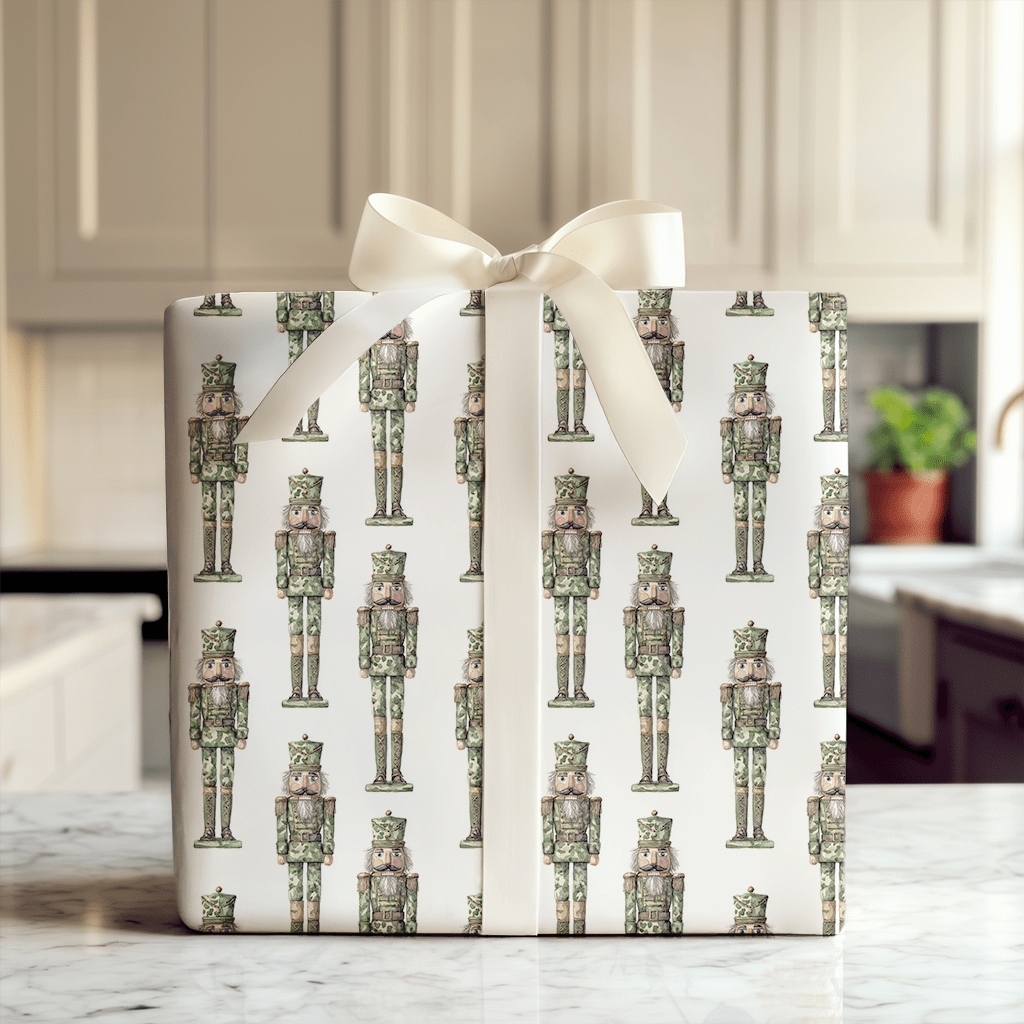 Camo Cracker - Wrapping Paper - Aspen & Arlo