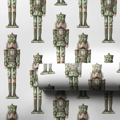 Camo Cracker - Wrapping Paper - Aspen & Arlo