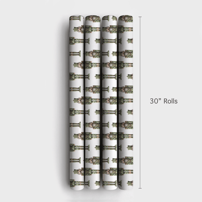 Camo Cracker - Wrapping Paper - Aspen & Arlo