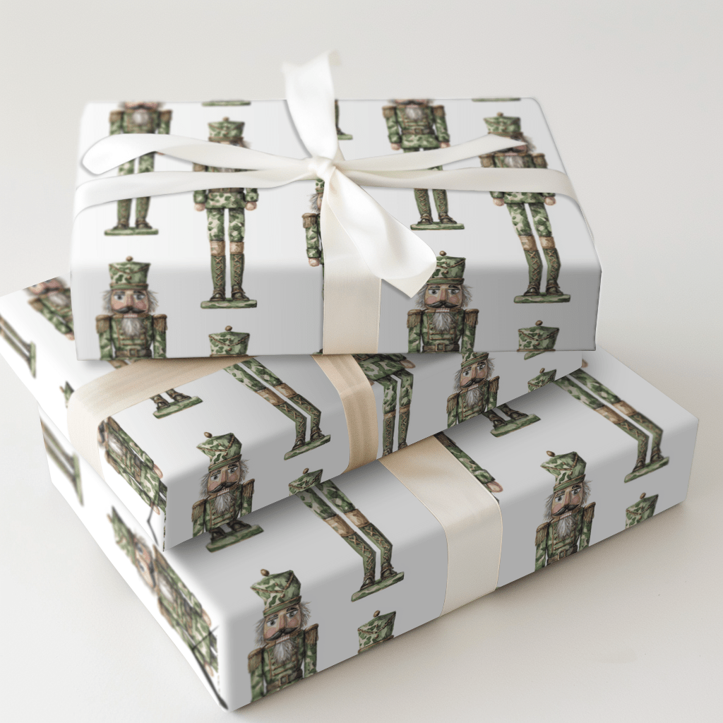 Camo Cracker - Wrapping Paper - Aspen & Arlo
