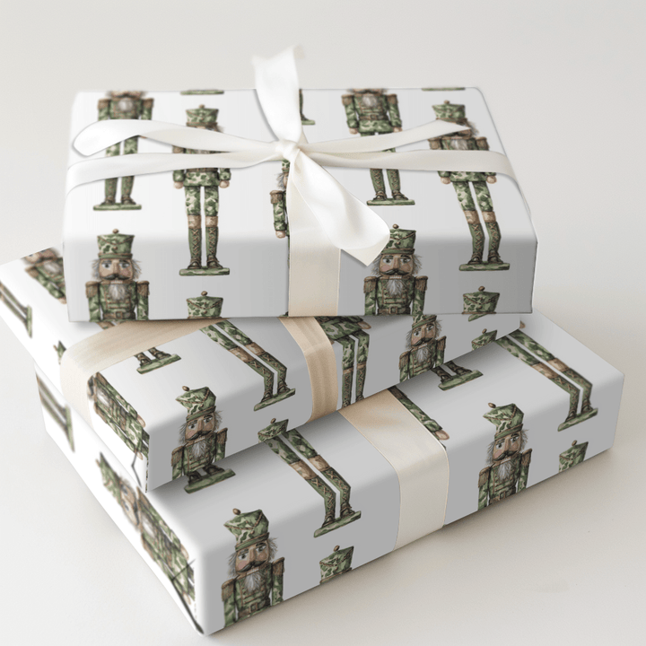 Camo Cracker - Wrapping Paper - Aspen & Arlo