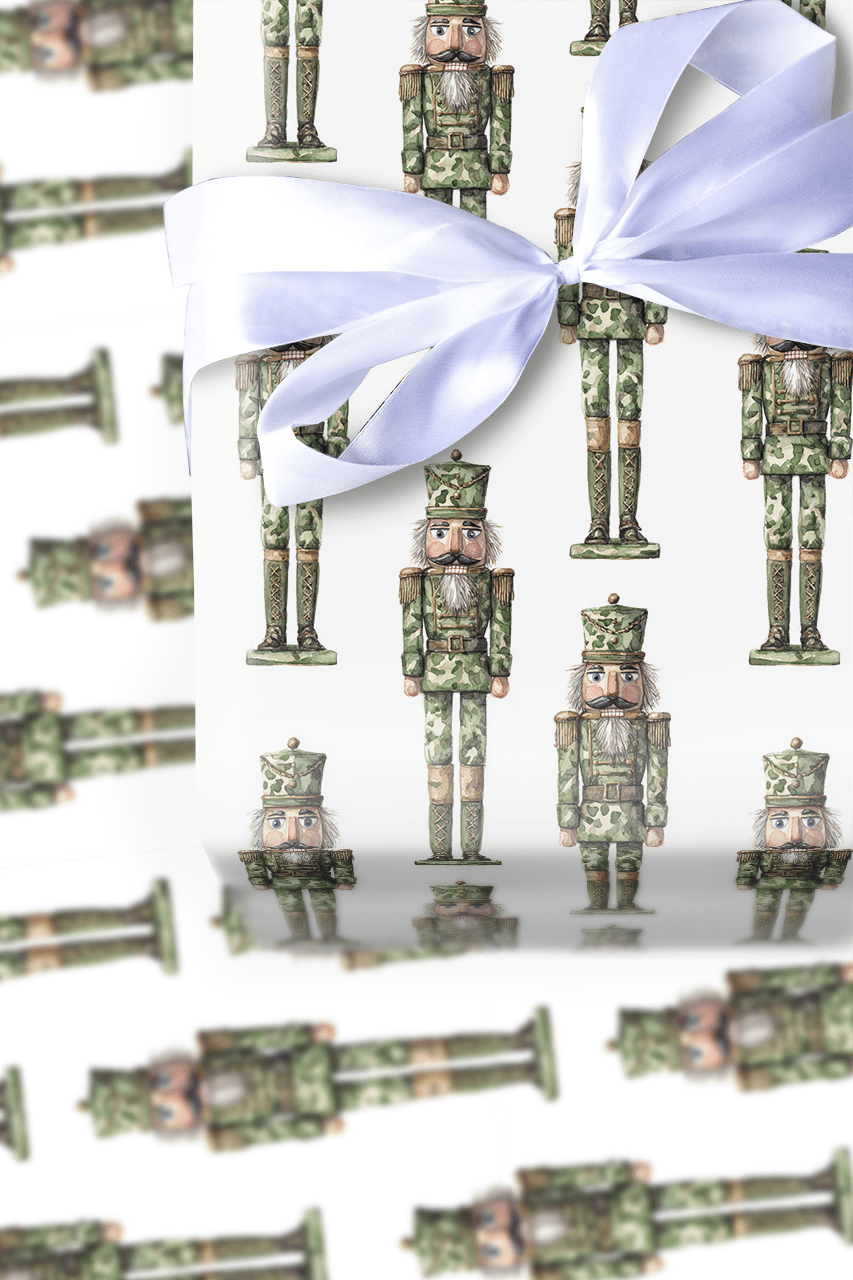 Camo Cracker - Wrapping Paper - Aspen & Arlo