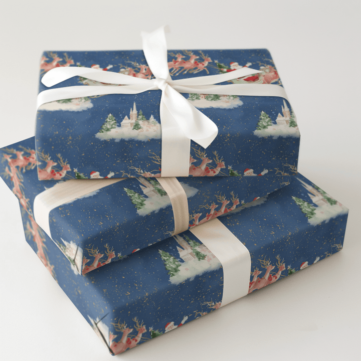Rooftop Landing - Wrapping Paper - Aspen & Arlo