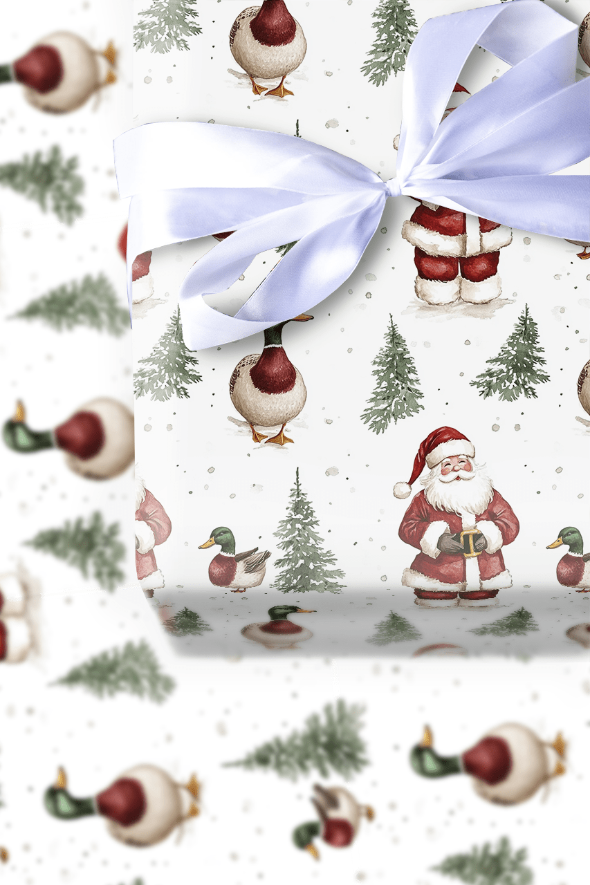 Duck the Halls - Wrapping Paper - Aspen & Arlo