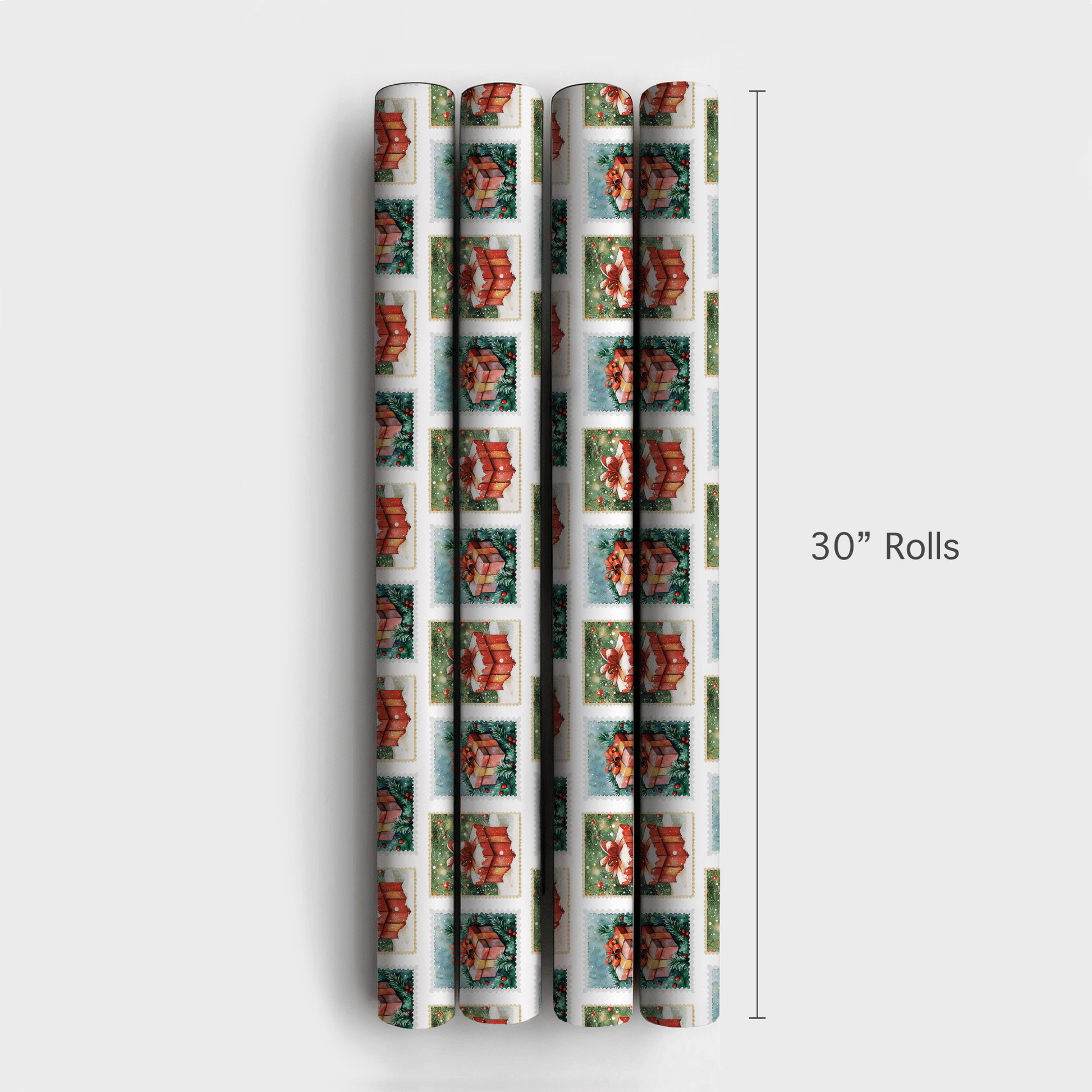 Present Day Postage - Wrapping Paper - Aspen & Arlo