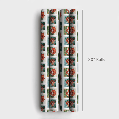 Present Day Postage - Wrapping Paper - Aspen & Arlo