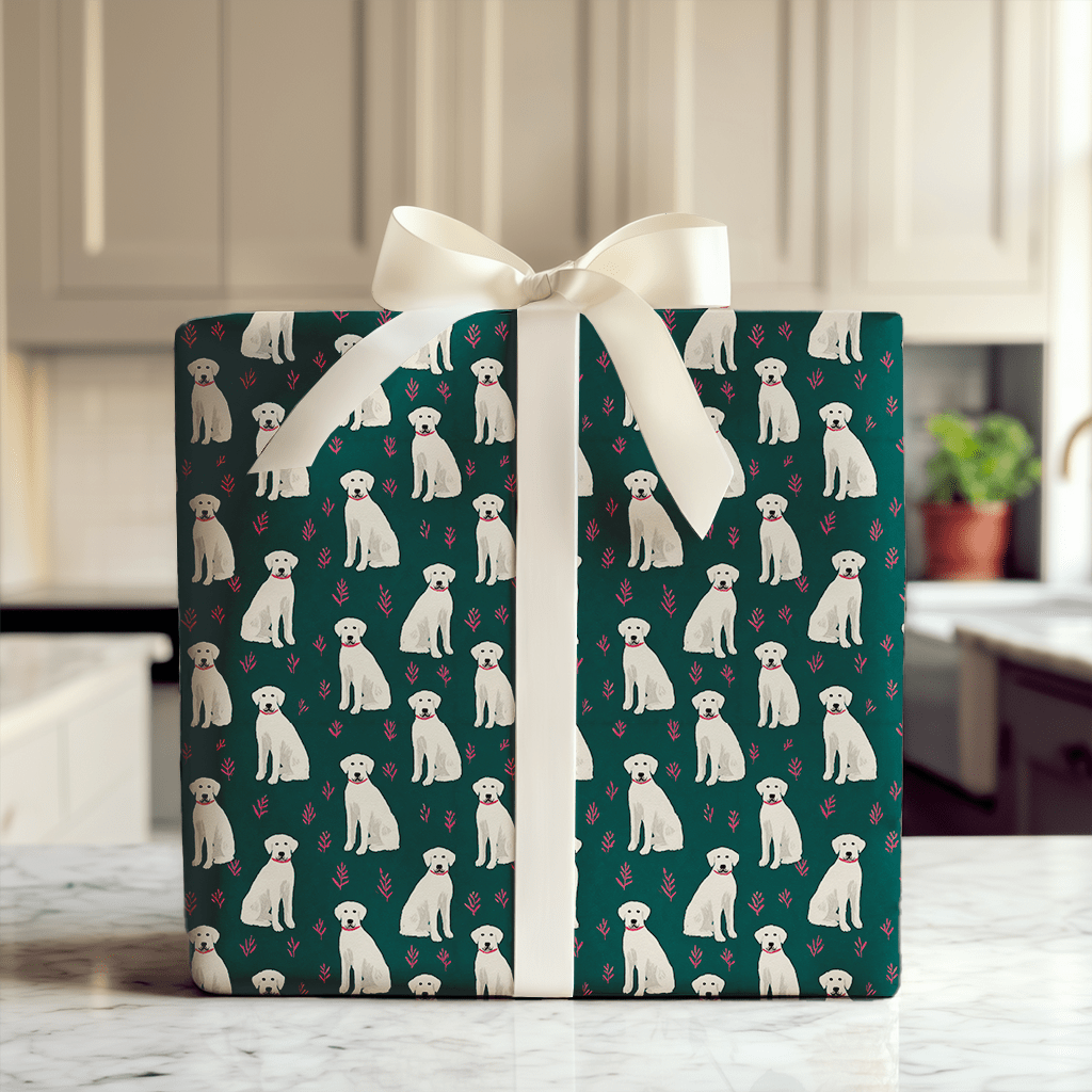 Happy Dogo Argentino - Wrapping Paper - Aspen & Arlo
