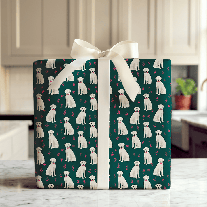 Happy Dogo Argentino - Wrapping Paper - Aspen & Arlo