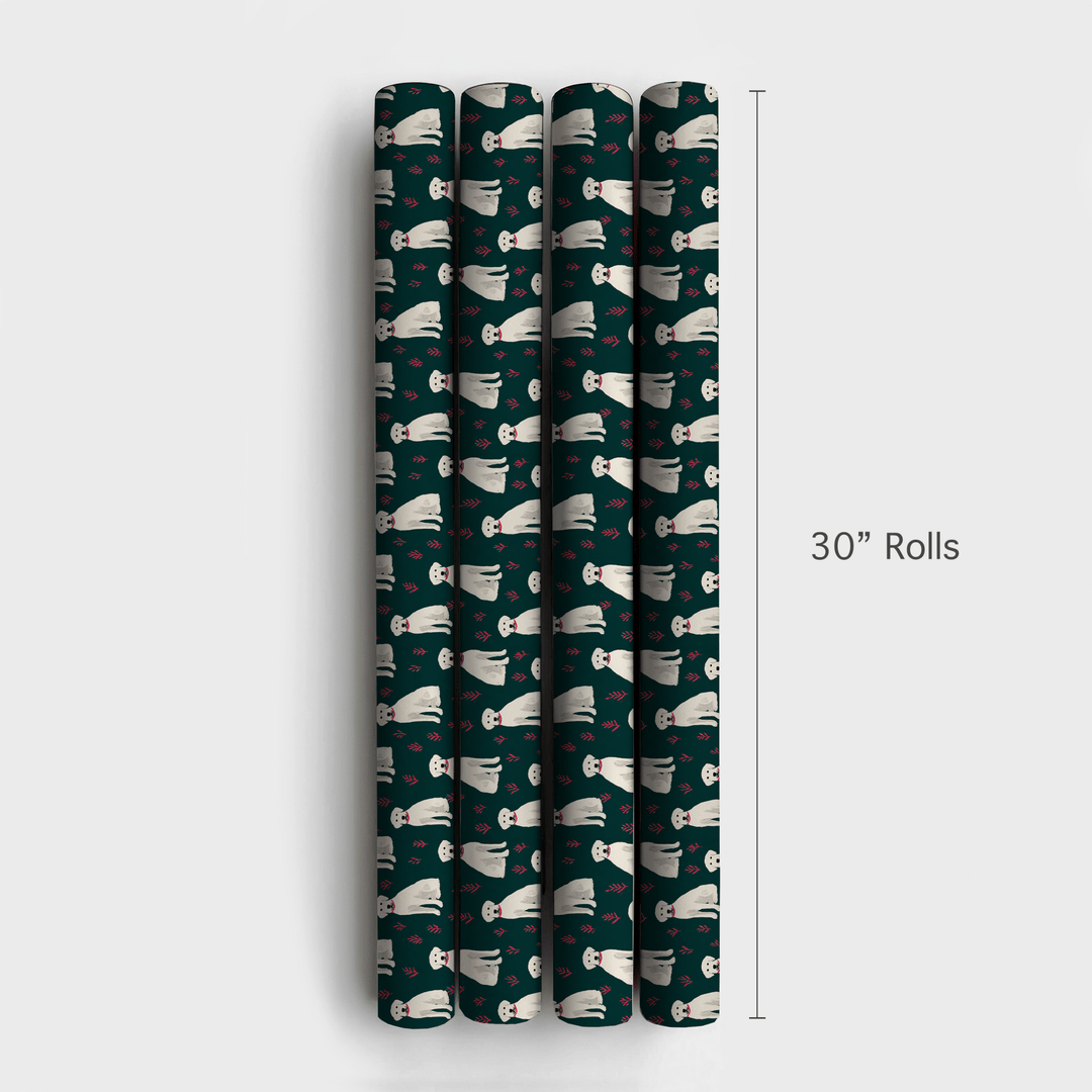 Happy Dogo Argentino - Wrapping Paper - Aspen & Arlo