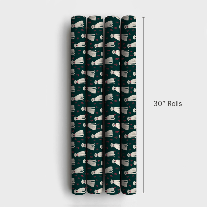 Happy Dogo Argentino - Wrapping Paper - Aspen & Arlo