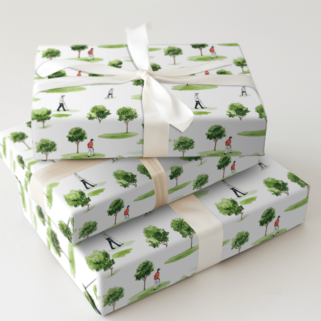 Putt Putt Time - Wrapping Paper - Aspen & Arlo