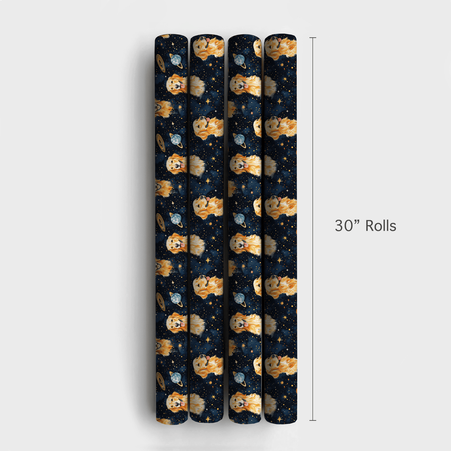 Space Retriever - Wrapping Paper - Aspen & Arlo