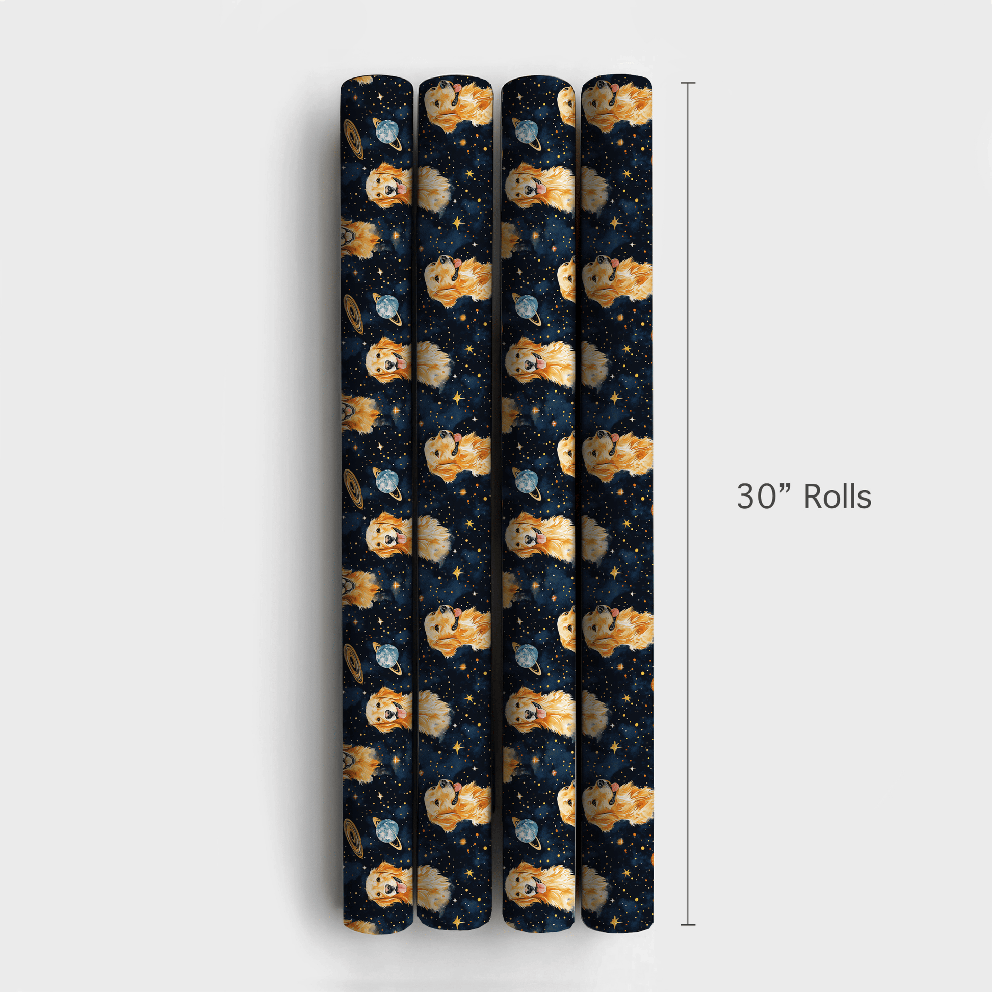 Space Retriever - Wrapping Paper - Aspen & Arlo
