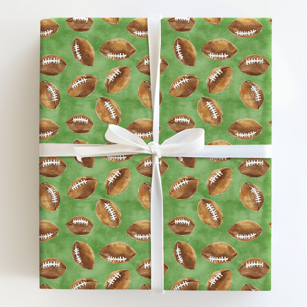 First Down Charms - Wrapping Paper - Aspen & Arlo