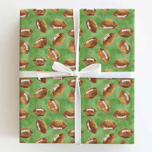 First Down Charms - Wrapping Paper - Aspen & Arlo