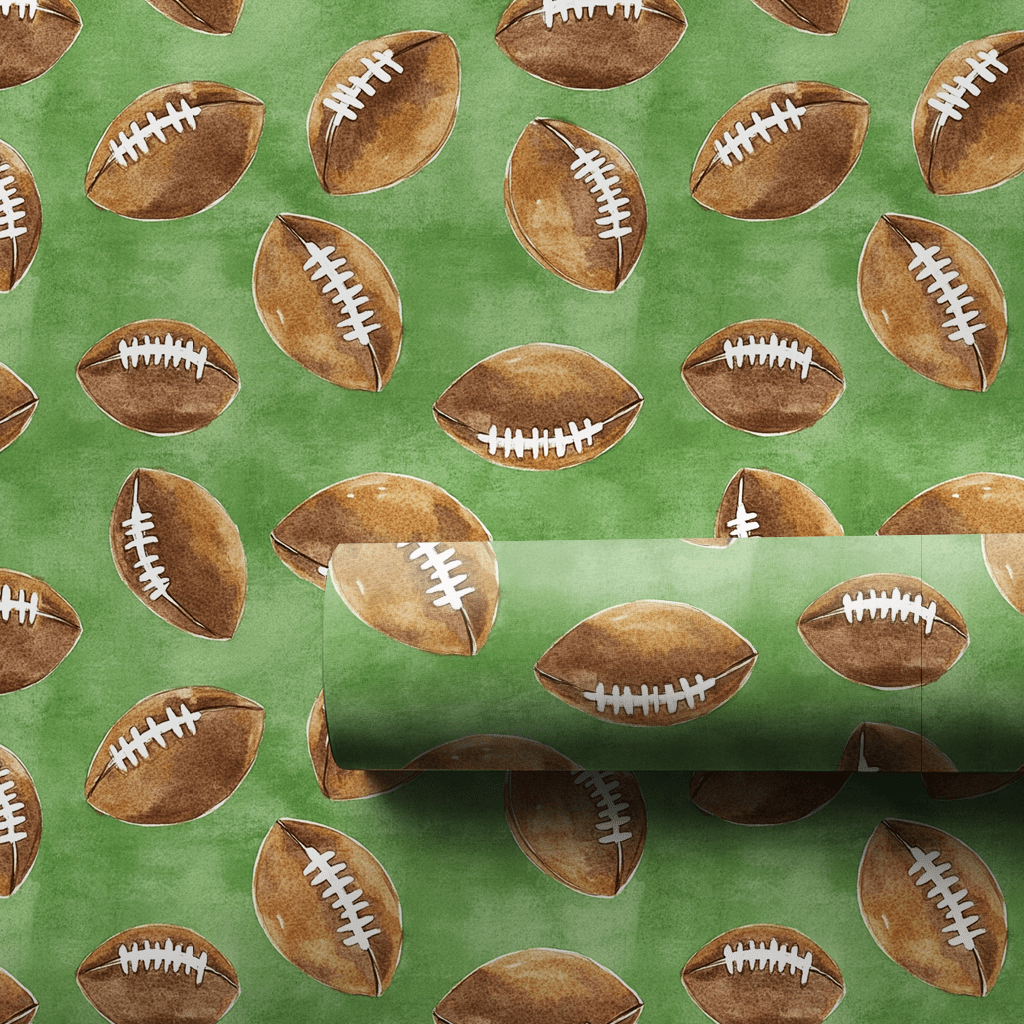 First Down Charms - Wrapping Paper - Aspen & Arlo