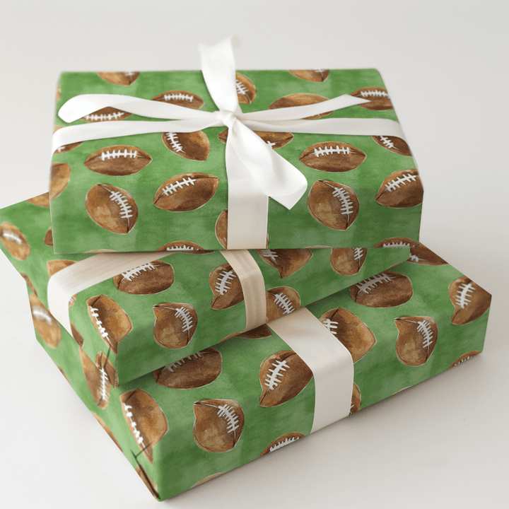 First Down Charms - Wrapping Paper - Aspen & Arlo