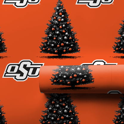 Cowboy Christmas Pine - Wrapping Paper - Aspen & Arlo