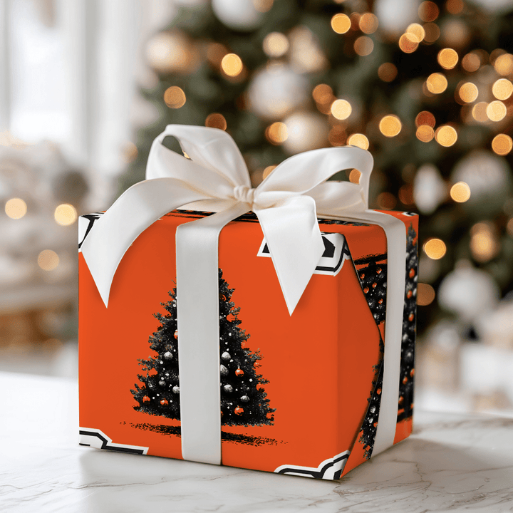 Cowboy Christmas Pine - Wrapping Paper - Aspen & Arlo