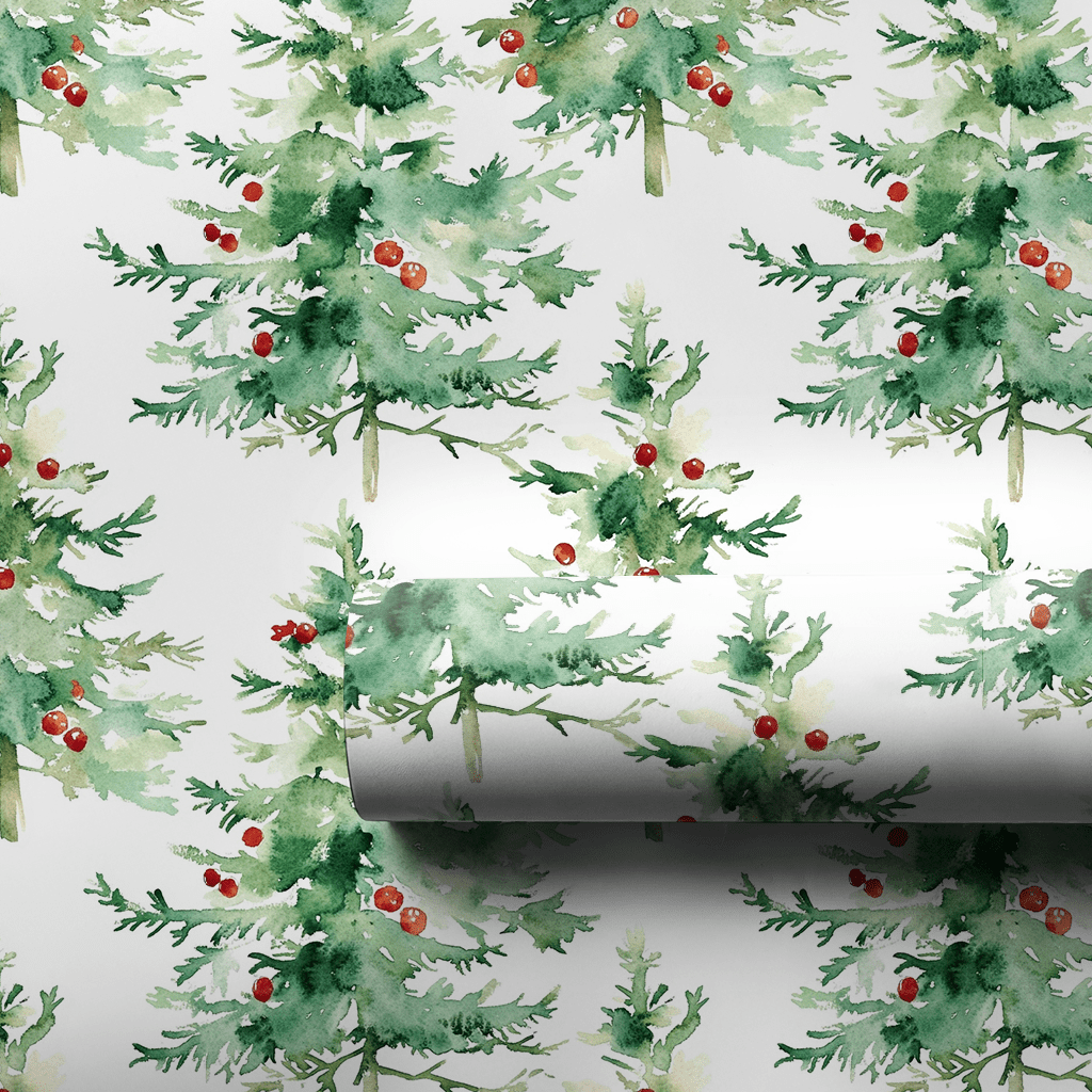 Festive Fur - Wrapping Paper - Aspen & Arlo