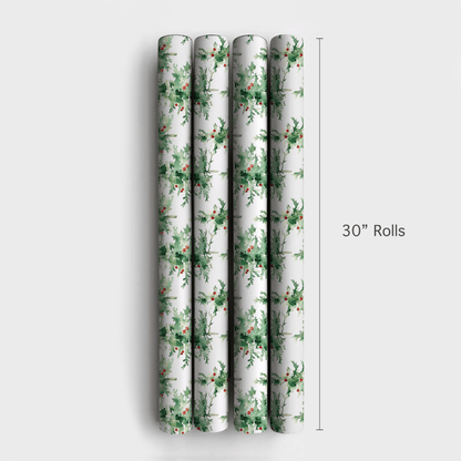 Festive Fur - Wrapping Paper - Aspen & Arlo