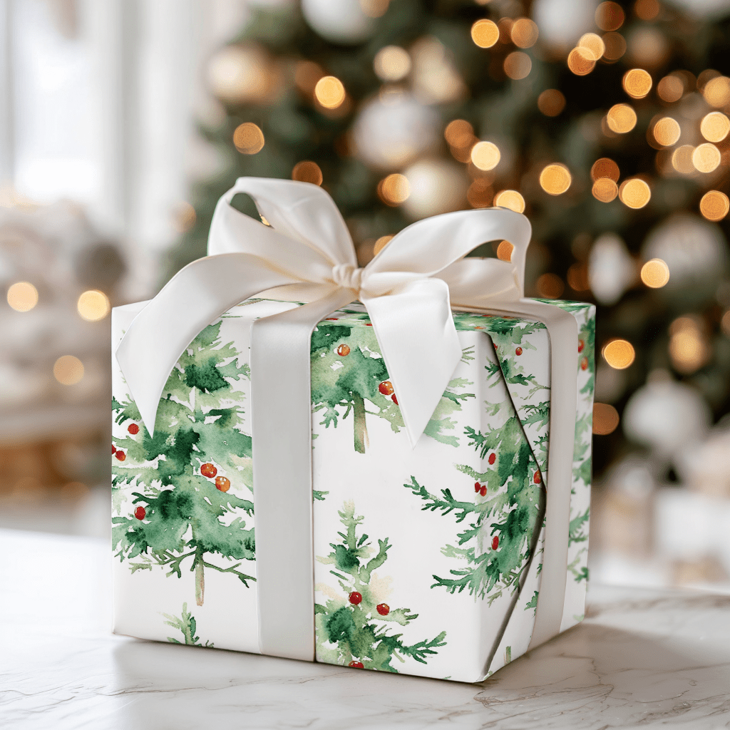 Festive Fur - Wrapping Paper - Aspen & Arlo