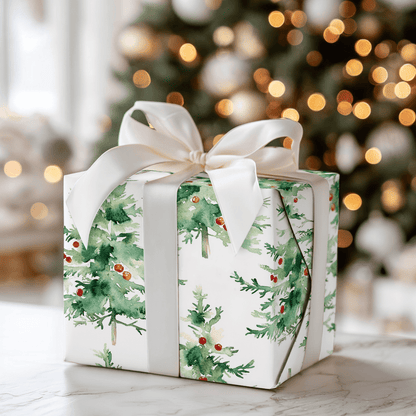 Festive Fur - Wrapping Paper - Aspen & Arlo