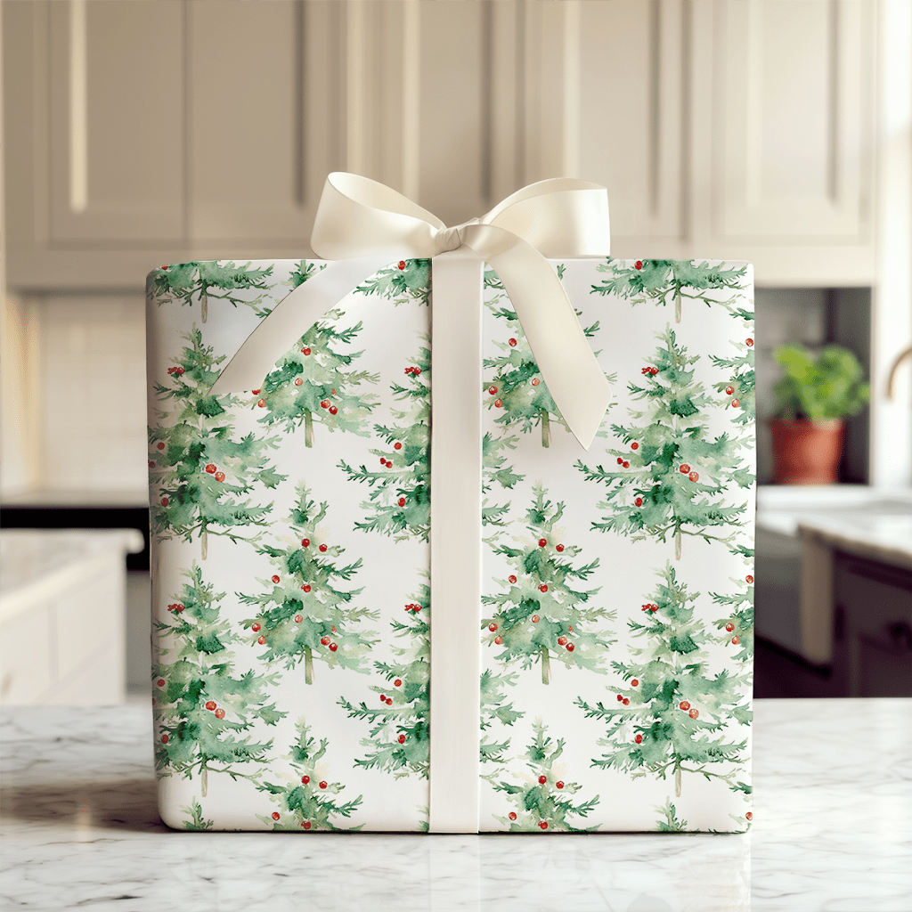 Festive Fur - Wrapping Paper - Aspen & Arlo