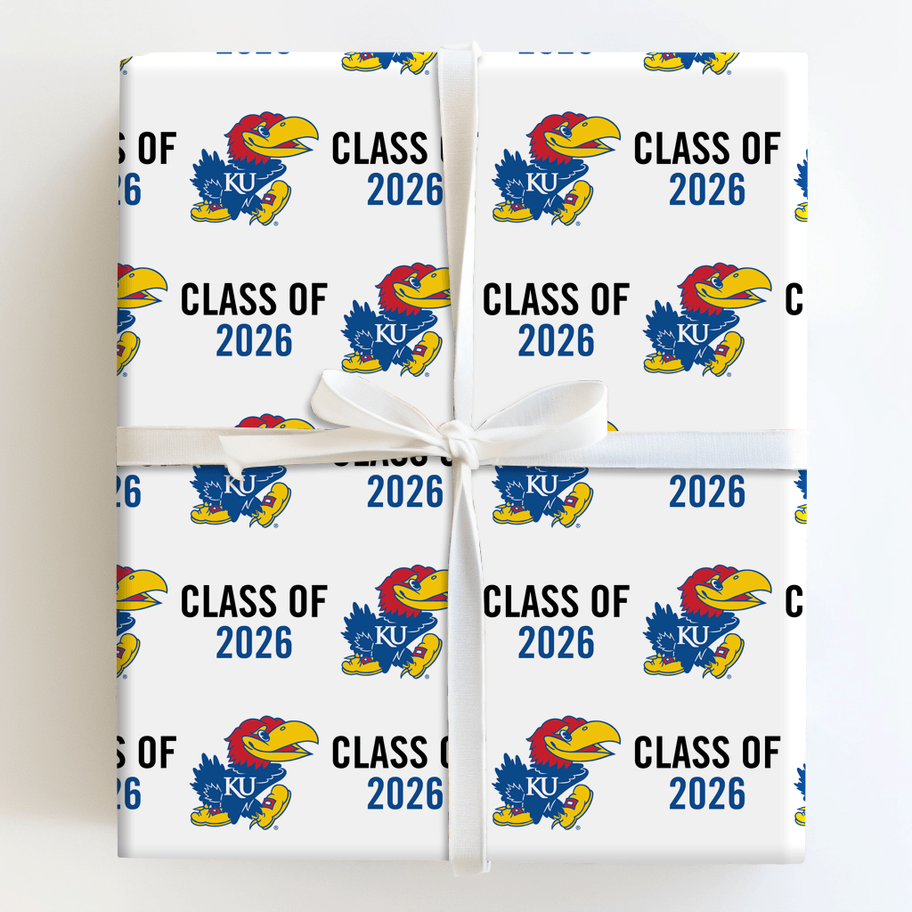 Kansas Class of 2026 - Wrapping Paper - Aspen & Arlo