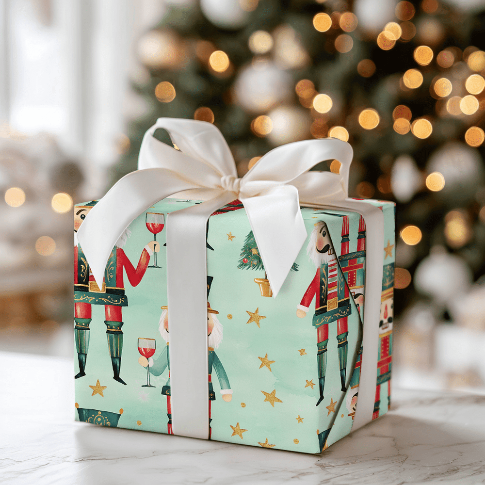 Tipsy Toy Soldiers - Wrapping Paper - Aspen & Arlo