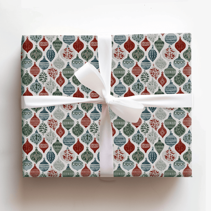 Heirloom Ornaments - Wrapping Paper - Aspen & Arlo